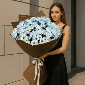 Огромный букет из ромашек